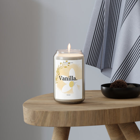 Vanilla. Candle, 13.75oz